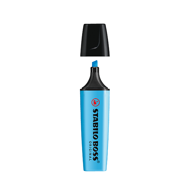 Marcador Stabilo Boss original Azul 70/31 (10)