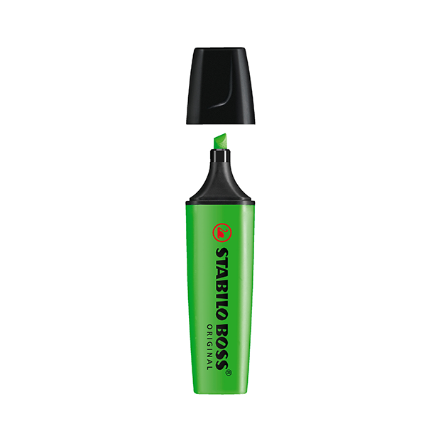 Marcador Stabilo Boss original Verde 70/33 (10)