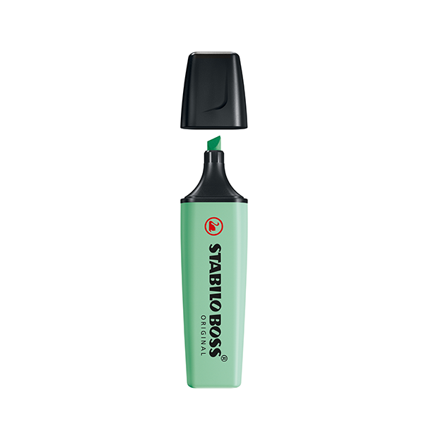 Marcador Stabilo Boss original pastel Menta 70/116 (10)