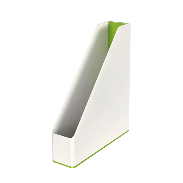 ¿¿Revistero Leitz WOW DUAL Verde metaliz./blanco