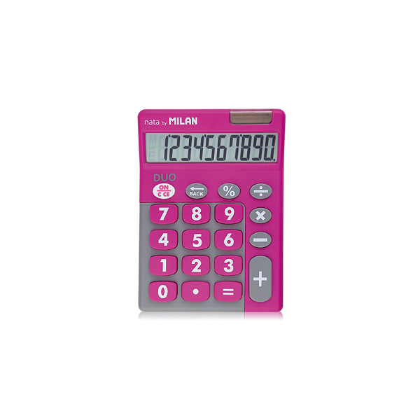Calculadora Milan Duo rosa (1)