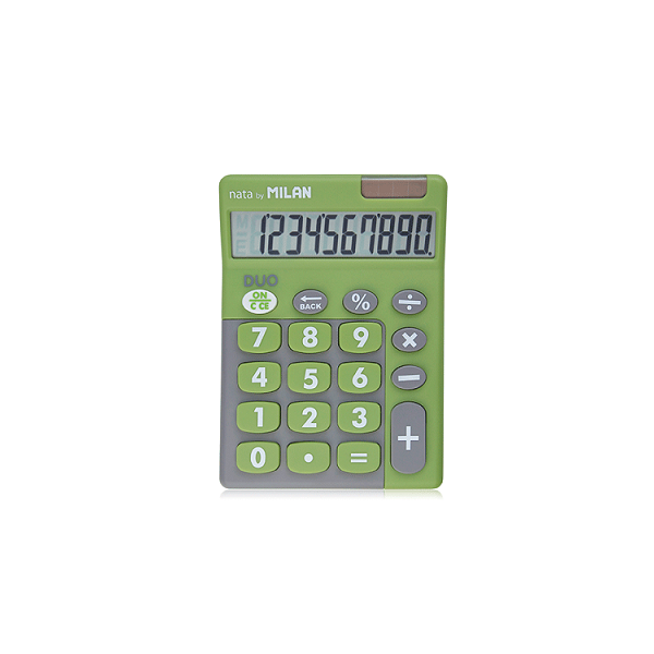 Calculadora Milan Duo verde (1)