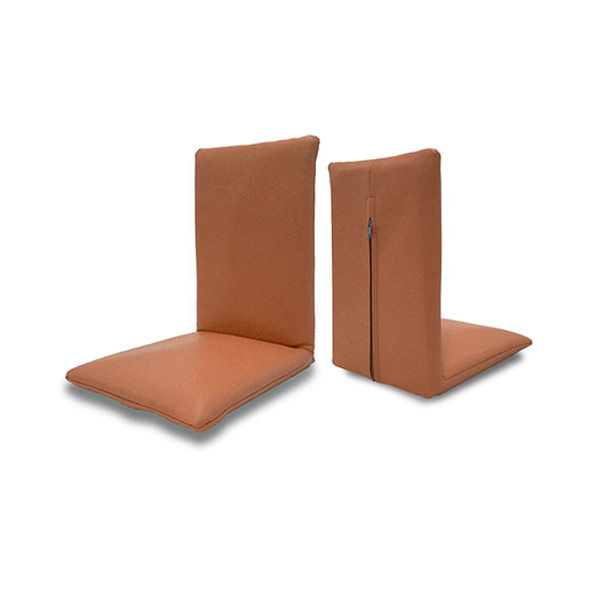 Asiento acolchado trona Naranja