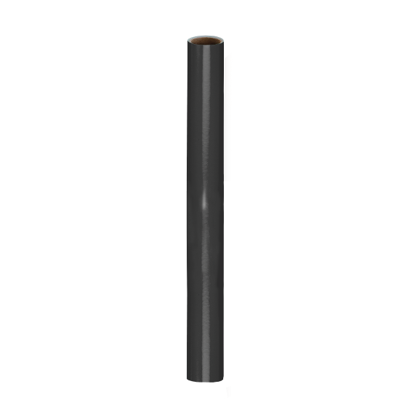 Rollo 25 h. papel charol Negro (12)