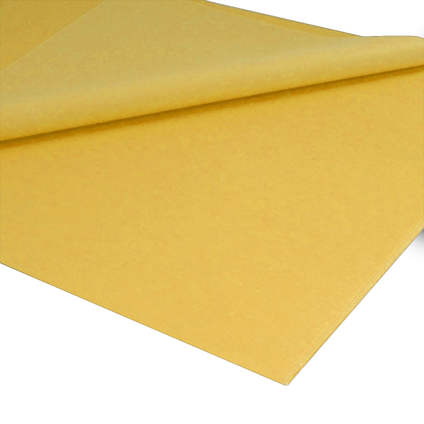 Mano papel seda 25 h. Amarillo