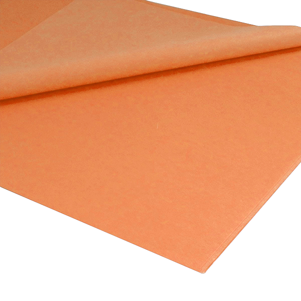 Mano papel seda 25 h. Naranja