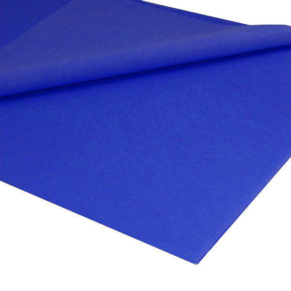 Mano papel seda 25 h. Azul oscuro