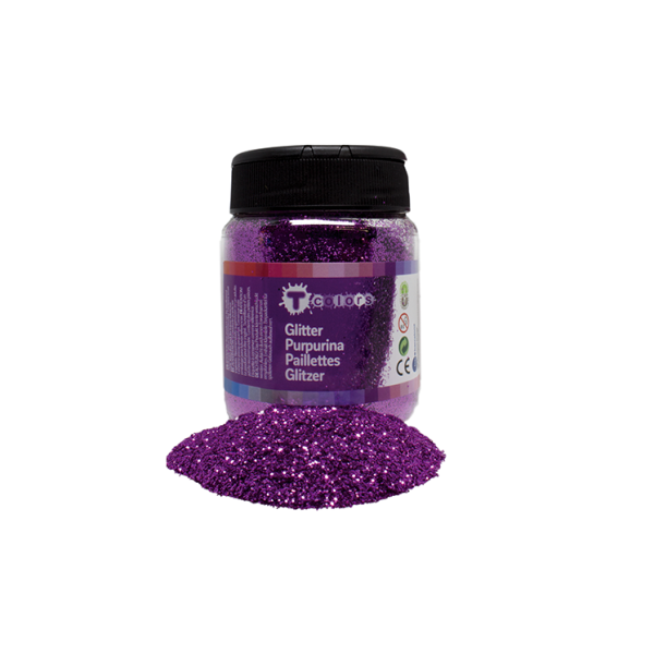 Bote 130 g. Purpurina Violeta