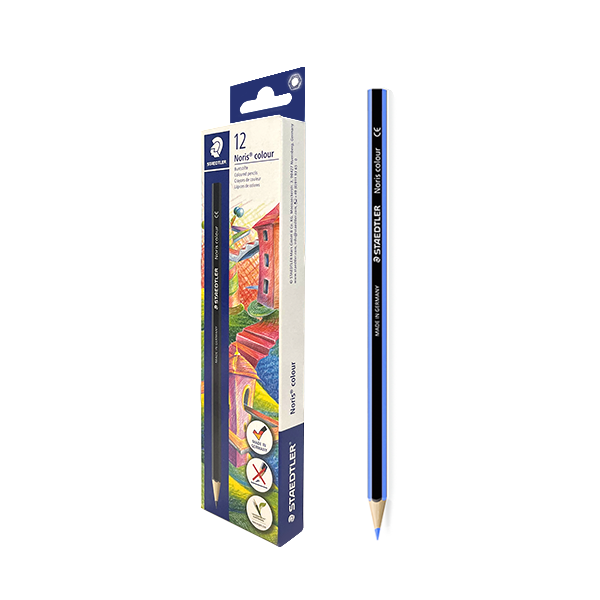 Caja 12 lápiz Staedtler 185 Azul claro