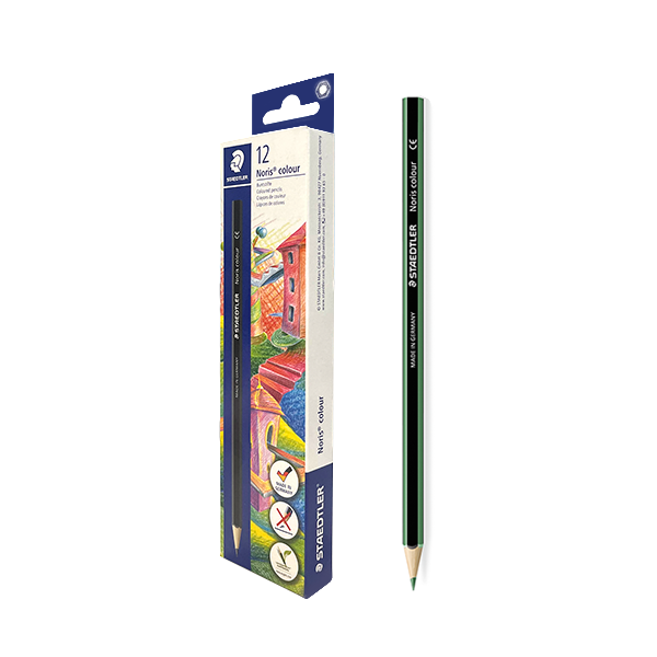 Caja 12 lápiz Staedtler 185 Verde Osc.