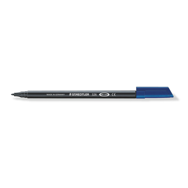 Rotulador Staedtler 326. Negro. Caja 10