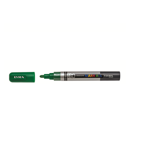 Marcador permnt. Lyra Mark All Verde Savia 2 mm