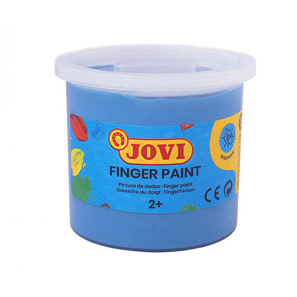 Pintura dedos Jovi 125 ml. Azul (5)
