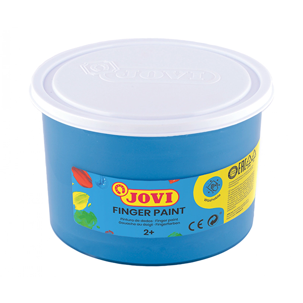 Pintura dedos Jovi 500 ml. Azul (12)