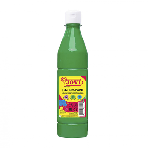 Témpera líquida Jovi 500 ml. Verde claro (12)