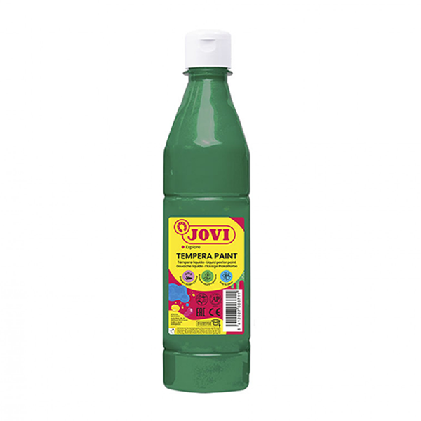 Témpera líquida Jovi 500 ml. Verde oscuro (12)