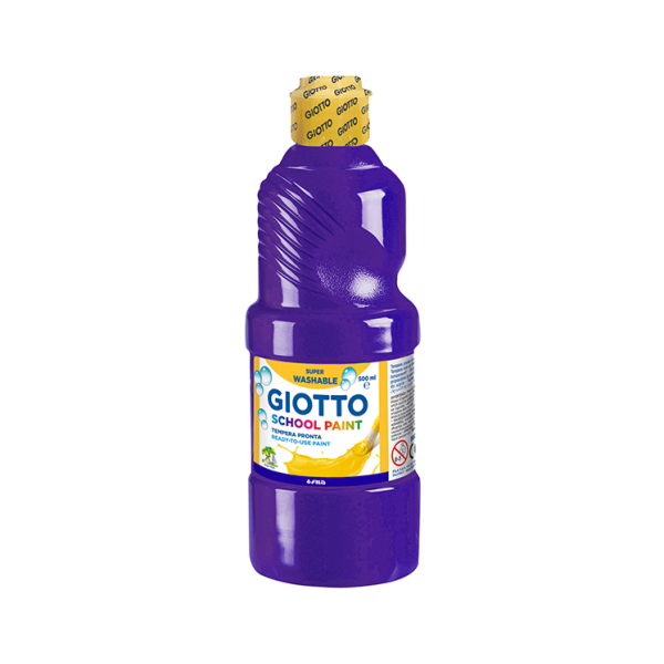 Témpera líquida Giotto 500 ml. Violeta (6)