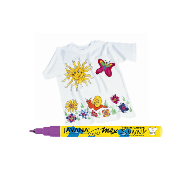 ¿Rotulador textil Javana Violeta