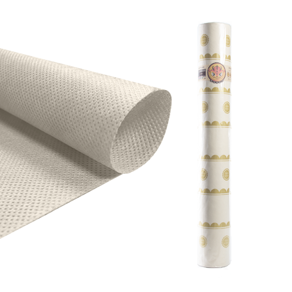 Rollo tejido Royal Bondy 160 cm. x 10 m. Blanco