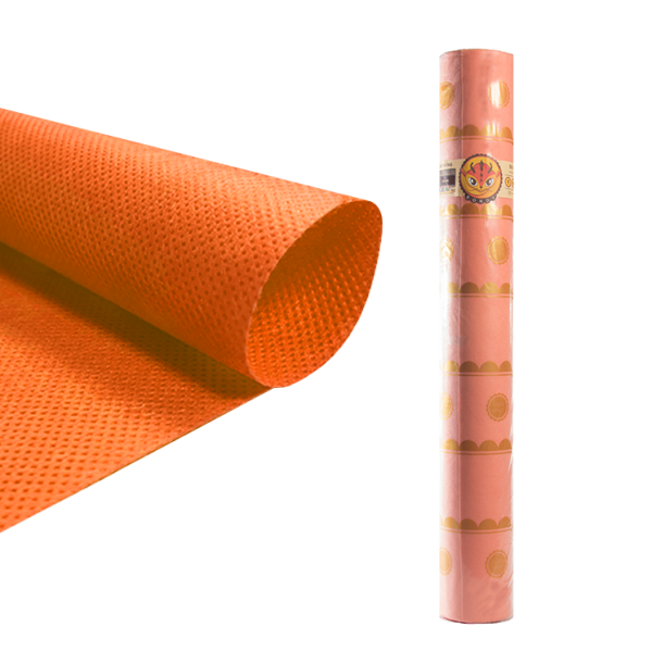 Rollo tejido Royal Bondy 160 cm. x 10 m. Naranja