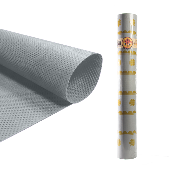 Rollo tejido Royal Bondy 160 cm. x 10 m. Gris plata